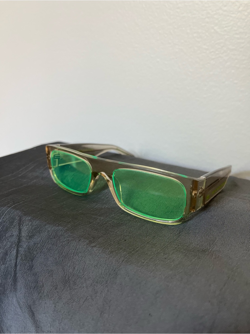 Retrosuperfuture // Vans Collab Green luminous Sunglasses